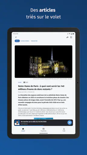 Europe 1: radio, podcast, actu screenshot 11