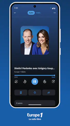 Europe 1: radio, podcast, actu screenshot 2