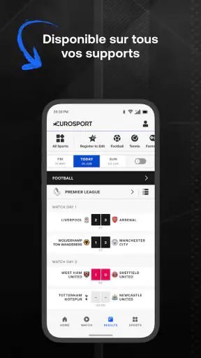 Eurosport : infos et résultats screenshot 4