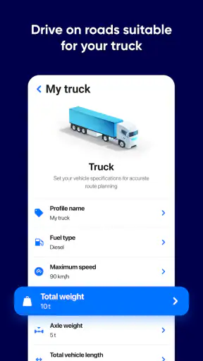 Eurowag Navigation - Truck GPS screenshot 2