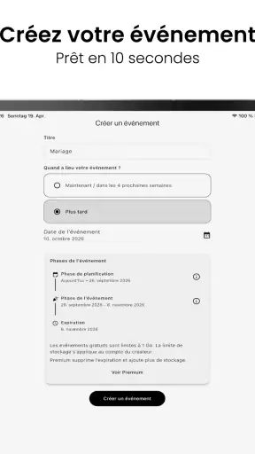 EventPics: Photos avec QR code screenshot 8