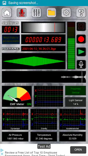 EVP Recorder - Spotted: Ghosts screenshot 3