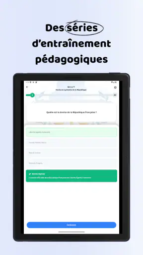Examen Civique 2026 screenshot 12