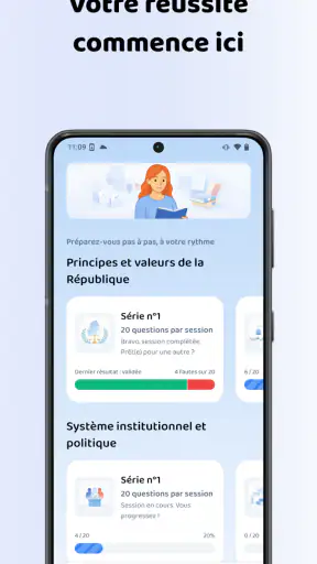 Examen Civique 2026 screenshot 2
