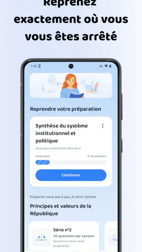 Examen Civique 2026 screenshot 8