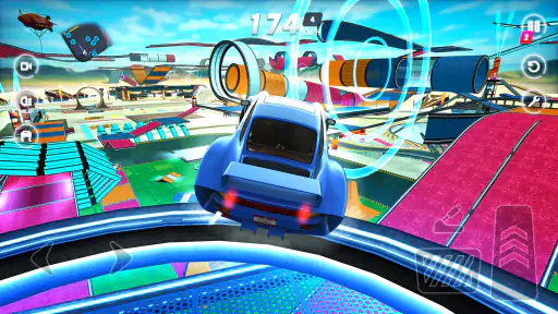 Extreme Car Driving Stunts screenshot 2