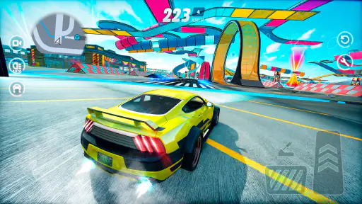 Extreme Car Driving Stunts screenshot 9