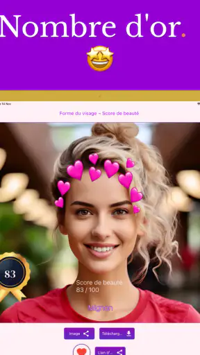 Forme de Visage - Face Rating screenshot 11