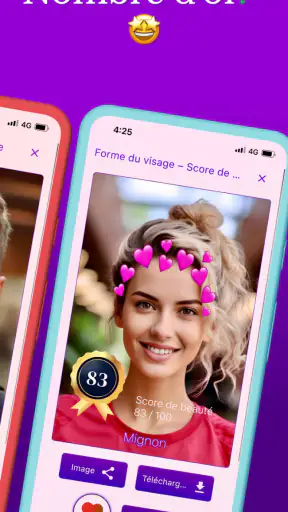 Forme de Visage - Face Rating screenshot 3