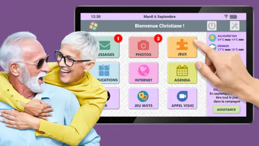 Facilotab Lanceur Appli Senior screenshot 1