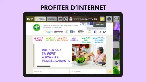 Facilotab Lanceur Appli Senior screenshot 4