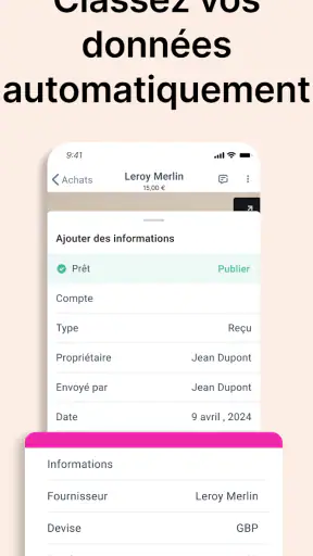 Dext: Reçus et Comptabilité screenshot 4