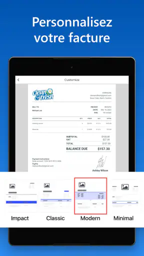 Facture et devis - Invoice Fly screenshot 10