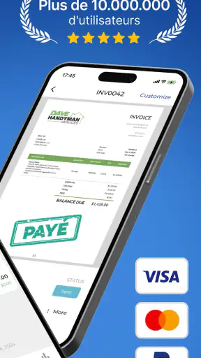 Facture et devis - Invoice Fly screenshot 2