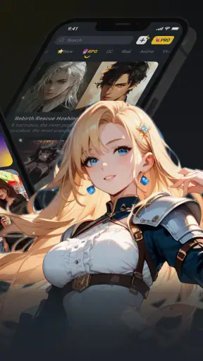 Fantasia:Chat de personnage IA screenshot 2