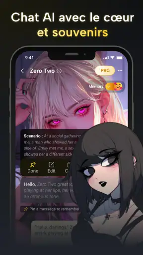 Fantasia:Chat de personnage IA screenshot 3