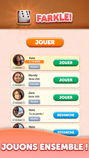 Farkle Lancer de Dés screenshot 8