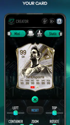 FC 27: FUT Card Creator screenshot 2