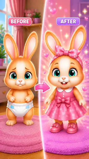 Fête sur le thème des lapins screenshot 5
