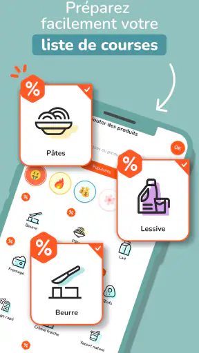 FIDME Courses: Liste & Promos screenshot 1