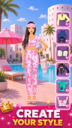 Fille de Mode: Jeu d'Habillage screenshot 12