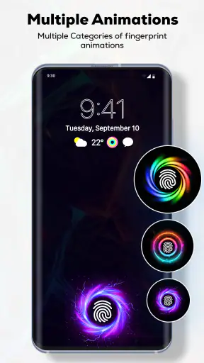 Fingerprint Live Animation App screenshot 2
