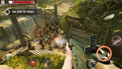 Fire Apocalypse: Zombie Games screenshot 4