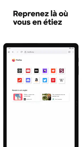 Firefox: Navigateur Internet screenshot 10