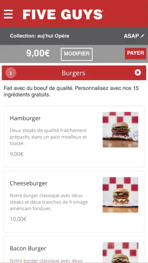 Five Guys screenshot 3