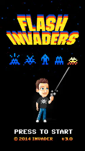 FlashInvaders screenshot 1