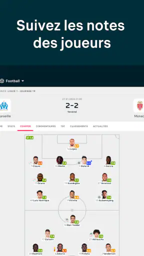 Flashscore: Résultats & Actu screenshot 11