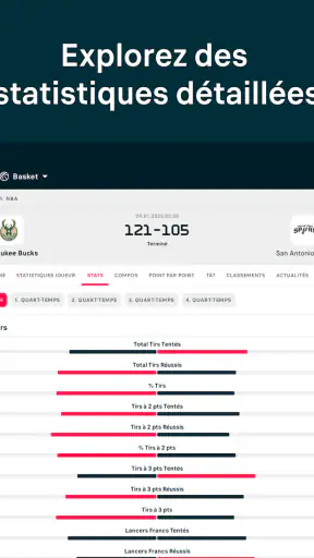 Flashscore: Résultats & Actu screenshot 12