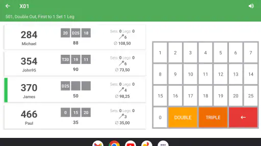 Fléchettes Compteur de Scores screenshot 10