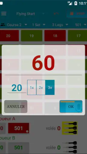 Fléchettes - Score screenshot 3