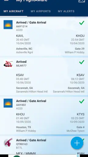 FlightAware Suivi de vols screenshot 2