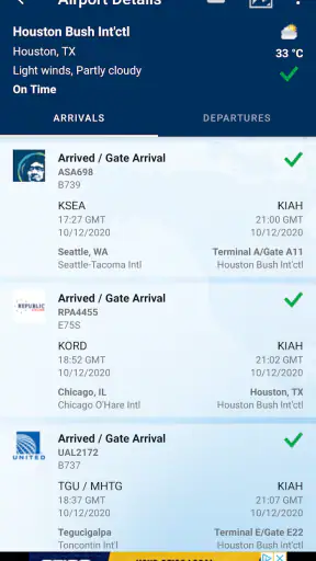 FlightAware Suivi de vols screenshot 5