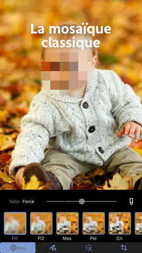Flou Photo & Effet Mosaïque screenshot 7