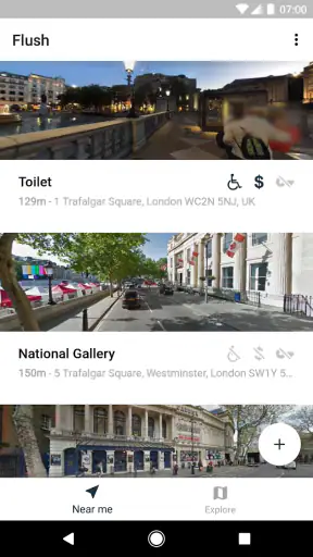 Flush - Public Toilet Finder screenshot 1