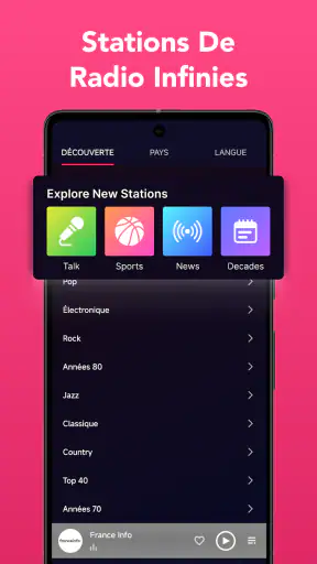FM Radio, Radio en Direct screenshot 6