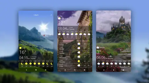 Fond d'Écran Animé Météo screenshot 10