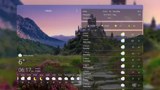Fond d'Écran Animé Météo screenshot 11