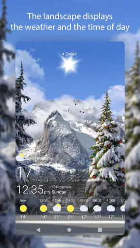 Fond d'Écran Animé Météo screenshot 2