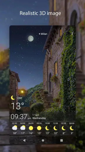 Fond d'Écran Animé Météo screenshot 4