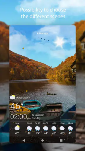 Fond d'Écran Animé Météo screenshot 5
