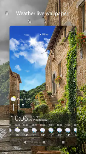 Fond d'Écran Animé Météo screenshot 6