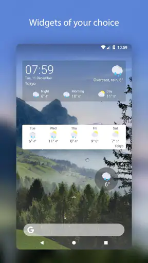 Fond d'Écran Animé Météo screenshot 7