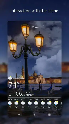 Fond d'Écran Animé Météo screenshot 8