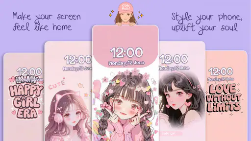 Fonds Mignons pour Filles screenshot 2