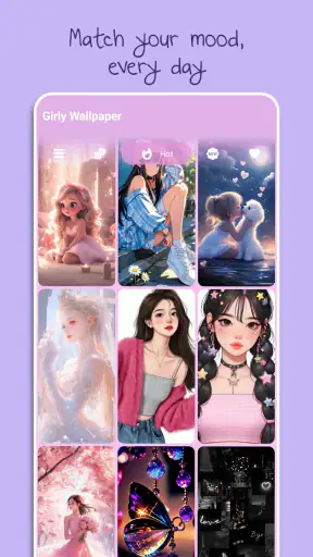Fonds Mignons pour Filles screenshot 7
