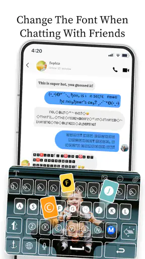 Fonts+ Clavier de polices screenshot 8